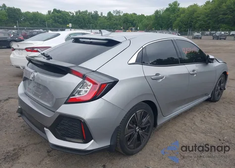2018 Honda Civic Ex из США, поврежденный, VIN SHHFK7H58JU222638